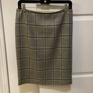 Lined Wool Giorgio’s of Palm Beach Pencil Skirt